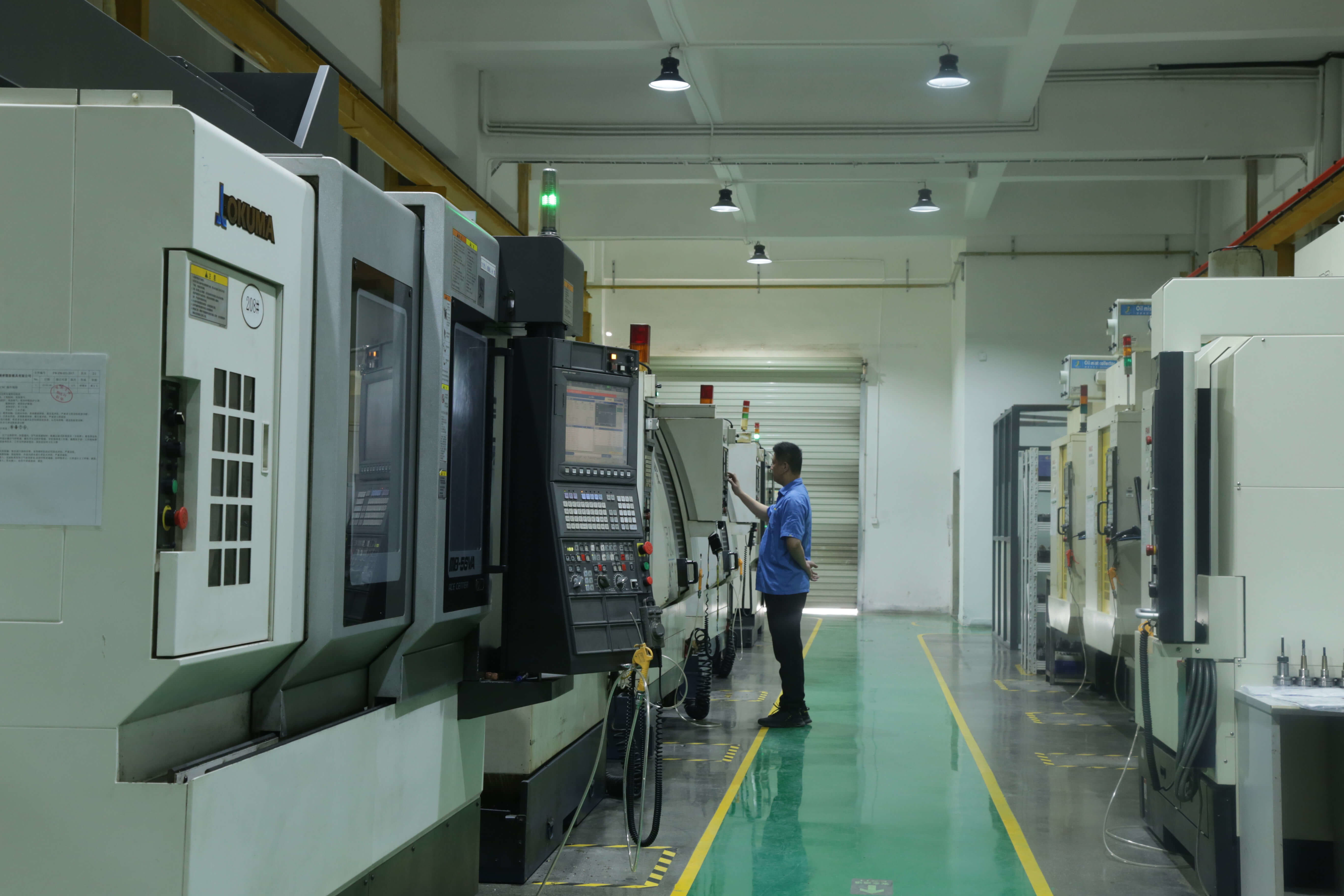 FORWA PRECISE PLASTIC MOULD CO.,LTD. Fabrik Produktionslinie
