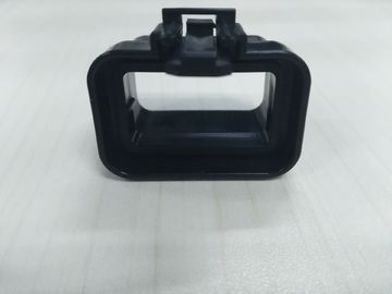 Schwarze Farbe der Kontakt-Stecker-Abdeckung hergestellt Plastikspritzen-Einspritzungs-vom Plastikteil-Verbindungsstück mit Stecker